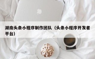 高安湖南头条小程序制作团队（头条小程序开发者平台）